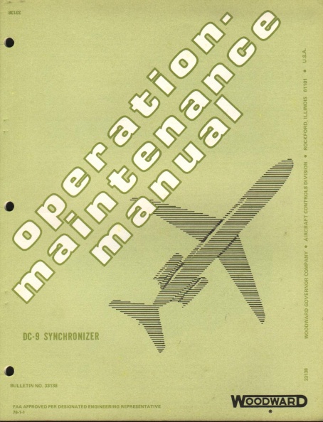 Electronic Sychronizer for the DC-9_  Bulletin No_ 33138.jpg